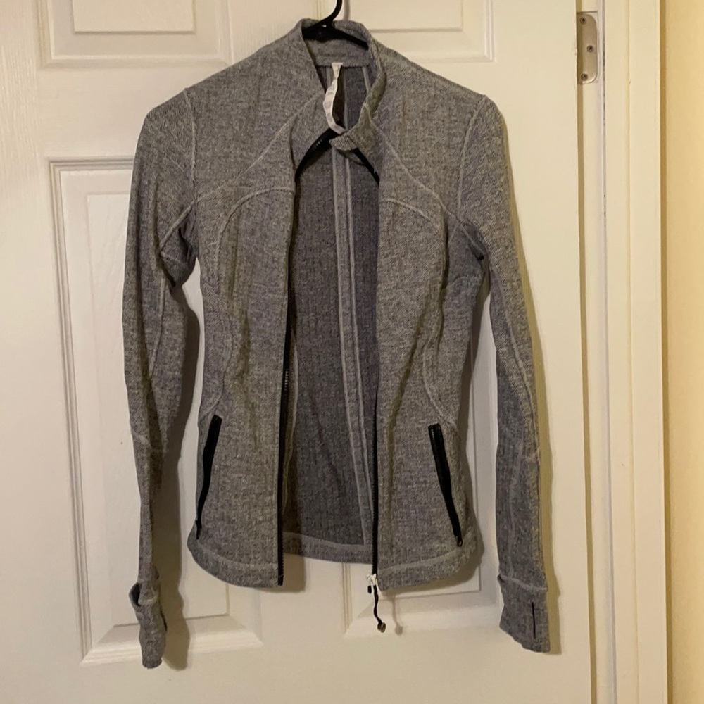 lululemon athletica Define Gray Twill Jacket
